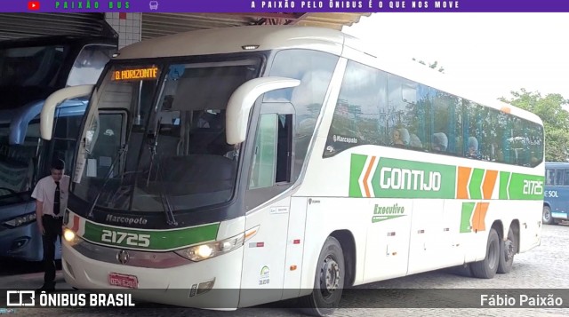 Empresa Gontijo de Transportes 21725 na cidade de Vitória da Conquista, Bahia, Brasil, por Fábio Paixão. Número da foto: #12657366.