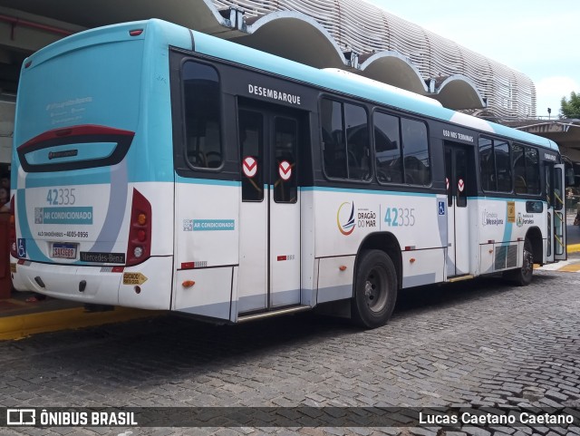 Auto Viação Dragão do Mar 42335 na cidade de Fortaleza, Ceará, Brasil, por Lucas Caetano. Número da foto: #12656989.