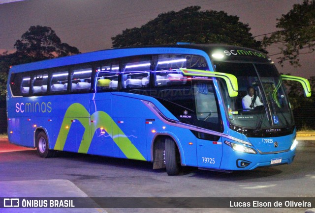 SC Minas Transportes 79725 na cidade de Alfenas, Minas Gerais, Brasil, por Lucas Elson de Oliveira. Número da foto: #12659381.