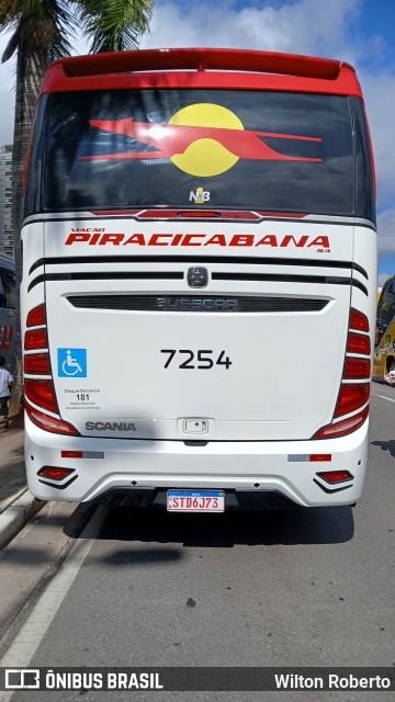 Viação Piracicabana 7254 na cidade de Barueri, São Paulo, Brasil, por Wilton Roberto. Número da foto: #12657264.