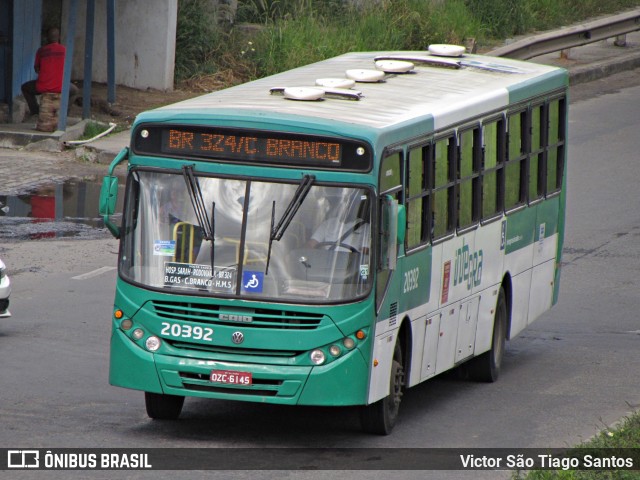 OT Trans - Ótima Salvador Transportes 20392 na cidade de Salvador, Bahia, Brasil, por Victor São Tiago Santos. Número da foto: #12658776.