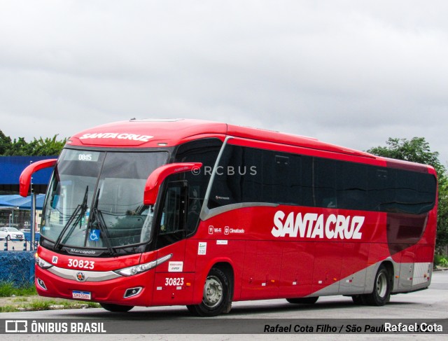 Viação Santa Cruz 30823 na cidade de São Paulo, São Paulo, Brasil, por Rafael Cota. Número da foto: #12656329.