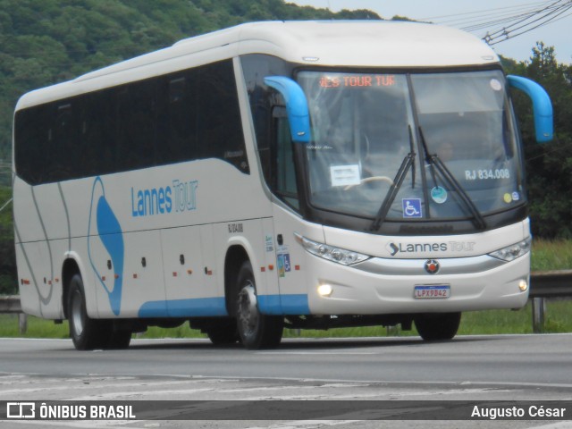 Lannes Tour RJ 834.008 na cidade de Seropédica, Rio de Janeiro, Brasil, por Augusto César. Número da foto: #12657763.