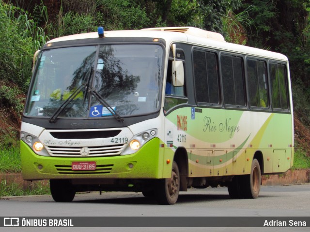 Rio Negro Fretamento e Turismo 42119 na cidade de Bela Vista de Minas, Minas Gerais, Brasil, por Adrian Sena. Número da foto: #12656652.