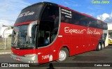 Expresso São Luiz 7400 na cidade de Goiânia, Goiás, Brasil, por Carlos Júnior. Número da foto: #12658557.