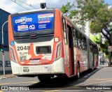 Itajaí Transportes Coletivos 2048 na cidade de Campinas, São Paulo, Brasil, por Tony Maykon Santos. Número da foto: #:id.