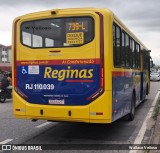 Auto Viação Reginas RJ 110.039 na cidade de Rio de Janeiro, Rio de Janeiro, Brasil, por Wallace Velloso. Número da foto: #:id.