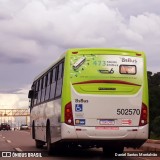 BsBus Mobilidade 502570 na cidade de Cidade Estrutural, Distrito Federal, Brasil, por Daniel Santos Montalvão. Número da foto: #12657557.