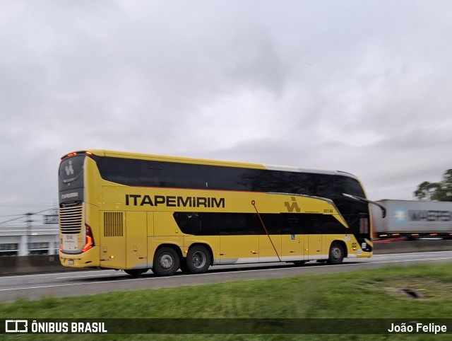 Viação Nova Itapemirim 50146 na cidade de Lorena, São Paulo, Brasil, por João Felipe. Número da foto: #12661055.
