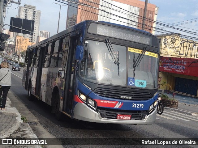 Viação Osasco 21.279 na cidade de Osasco, São Paulo, Brasil, por Rafael Lopes de Oliveira. Número da foto: #12661040.