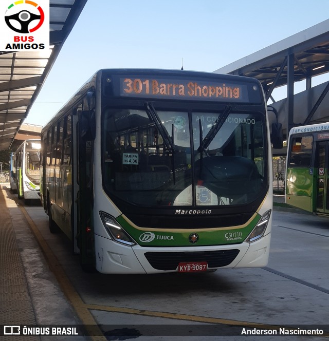 Tijuquinha - Auto Viação Tijuca C50110 na cidade de Rio de Janeiro, Rio de Janeiro, Brasil, por Anderson Nascimento . Número da foto: #12660851.