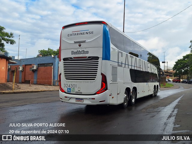 Auto Viação Catarinense 324301 na cidade de Porto Alegre, Rio Grande do Sul, Brasil, por JULIO SILVA. Número da foto: #12661747.