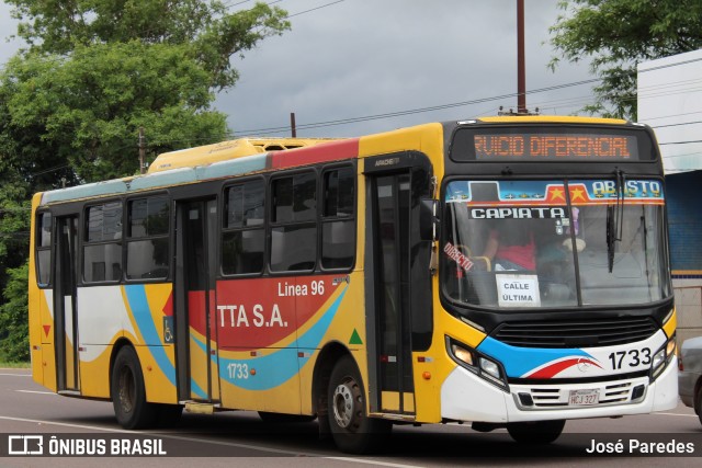 TTA S.A. - Línea 96 1733 na cidade de Ypacaraí, Central, Paraguai, por José Paredes. Número da foto: #12660697.