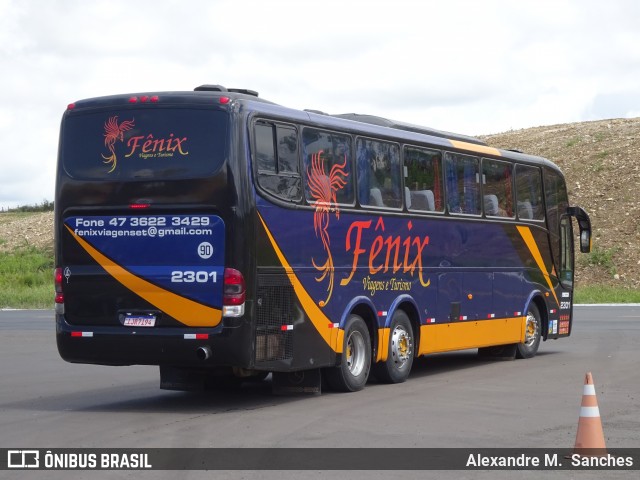 Fênix Viagens e Turismo 2301 na cidade de General Carneiro, Paraná, Brasil, por Alexandre M.  Sanches. Número da foto: #12661225.