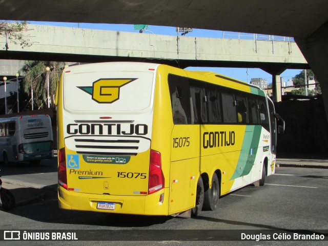 Empresa Gontijo de Transportes 15075 na cidade de Belo Horizonte, Minas Gerais, Brasil, por Douglas Célio Brandao. Número da foto: #12660406.