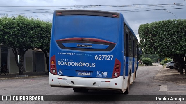 TCMR - Transporte Coletivo Marechal Rondon 627127 na cidade de Rondonópolis, Mato Grosso, Brasil, por Públio Araujo. Número da foto: #12661272.