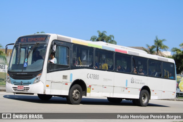 Viação Redentor C47880 na cidade de Rio de Janeiro, Rio de Janeiro, Brasil, por Paulo Henrique Pereira Borges. Número da foto: #12661687.