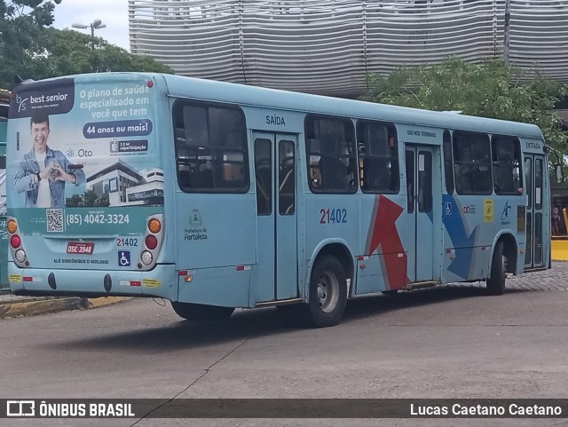 Aliança Transportes Urbanos 21402 na cidade de Fortaleza, Ceará, Brasil, por Lucas Caetano. Número da foto: #12659585.
