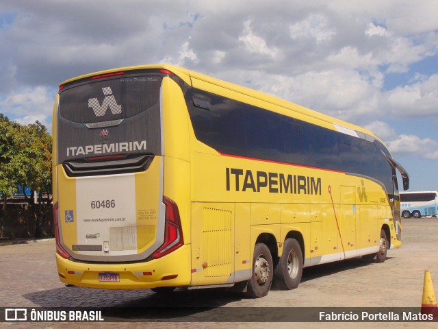 Viação Nova Itapemirim 60486 na cidade de Vitória da Conquista, Bahia, Brasil, por Fabrício Portella Matos. Número da foto: #12661168.