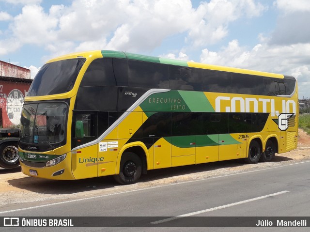 Empresa Gontijo de Transportes 23105 na cidade de Belo Horizonte, Minas Gerais, Brasil, por Júlio  Mandelli. Número da foto: #12661143.