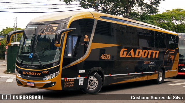 Auto Viação Gadotti 4600 na cidade de São Paulo, São Paulo, Brasil, por Cristiano Soares da Silva. Número da foto: #12662040.