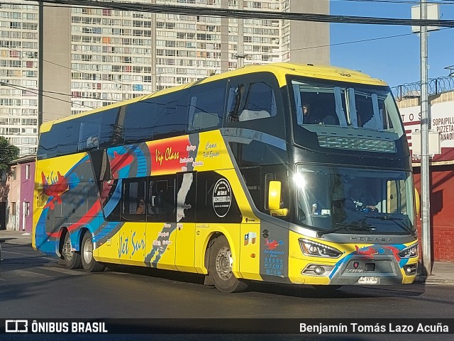 Jet Sur LCVY30 na cidade de Estación Central, Santiago, Metropolitana de Santiago, Chile, por Benjamín Tomás Lazo Acuña. Número da foto: #12662299.