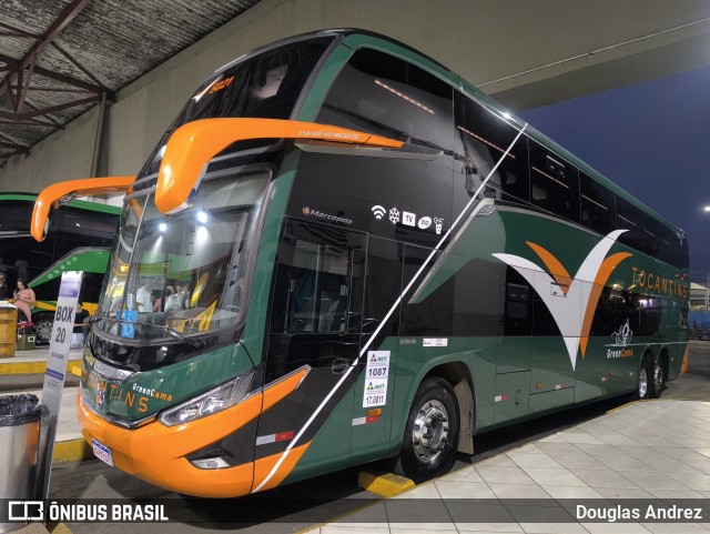 Tocantins Transportes e Turismo 5021 na cidade de Goiânia, Goiás, Brasil, por Douglas Andrez. Número da foto: #12659628.