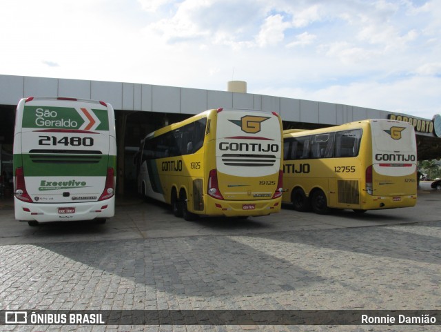 Empresa Gontijo de Transportes 19125 na cidade de Perdões, Minas Gerais, Brasil, por Ronnie Damião. Número da foto: #12660237.
