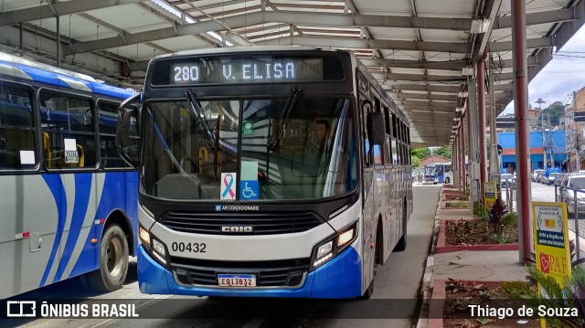 Viação Cidade de Caieiras 00432 na cidade de Franco da Rocha, São Paulo, Brasil, por Thiago de Souza. Número da foto: #12661019.