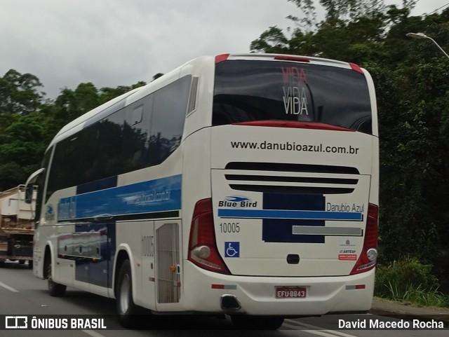 VIDA - Viação Danúbio Azul 10.005 na cidade de Cotia, São Paulo, Brasil, por David Macedo Rocha. Número da foto: #12659811.