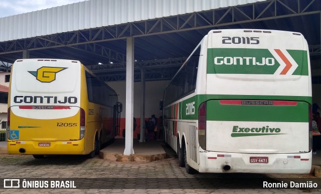 Empresa Gontijo de Transportes 20115 na cidade de São João Evangelista, Minas Gerais, Brasil, por Ronnie Damião. Número da foto: #12660211.
