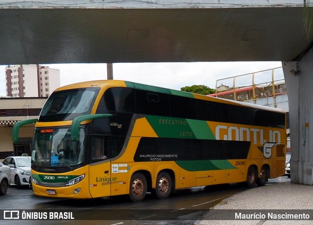 Empresa Gontijo de Transportes 25010 na cidade de Belo Horizonte, Minas Gerais, Brasil, por Maurício Nascimento. Número da foto: #12661756.