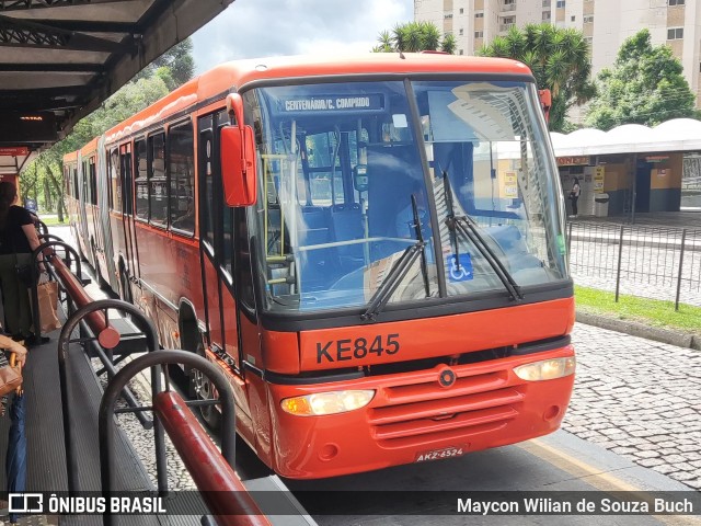 Viação Tamandaré KE845 na cidade de Curitiba, Paraná, Brasil, por Maycon Wilian de Souza Buch. Número da foto: #12660738.