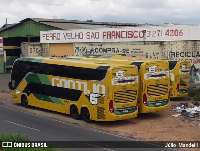 Empresa Gontijo de Transportes 23105 na cidade de Belo Horizonte, Minas Gerais, Brasil, por Júlio  Mandelli. Número da foto: #12659457.