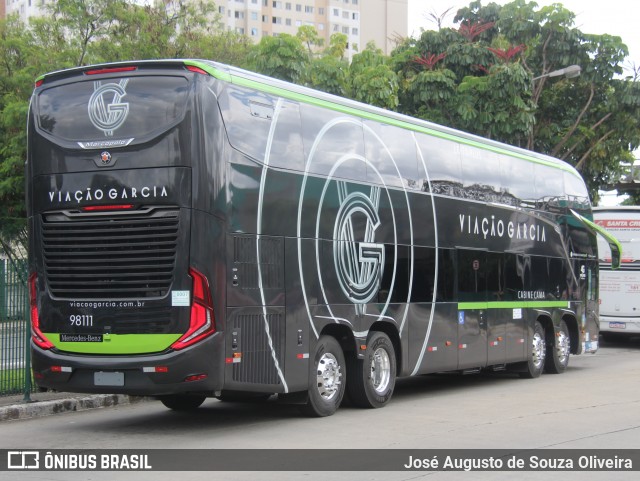 Viação Garcia 98111 na cidade de São Paulo, São Paulo, Brasil, por José Augusto de Souza Oliveira. Número da foto: #12660723.