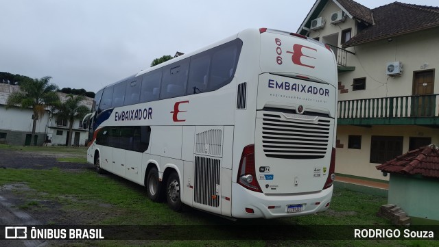 Expresso Embaixador 606 na cidade de Nova Petrópolis, Rio Grande do Sul, Brasil, por RODRIGO Souza. Número da foto: #12660448.