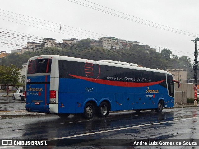 Viação Riodoce 71227 na cidade de Juiz de Fora, Minas Gerais, Brasil, por André Luiz Gomes de Souza. Número da foto: #12662161.