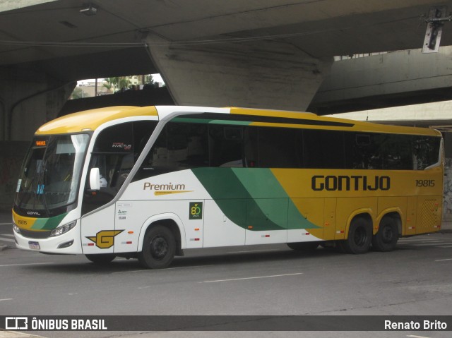 Empresa Gontijo de Transportes 19815 na cidade de Belo Horizonte, Minas Gerais, Brasil, por Renato Brito. Número da foto: #12661324.