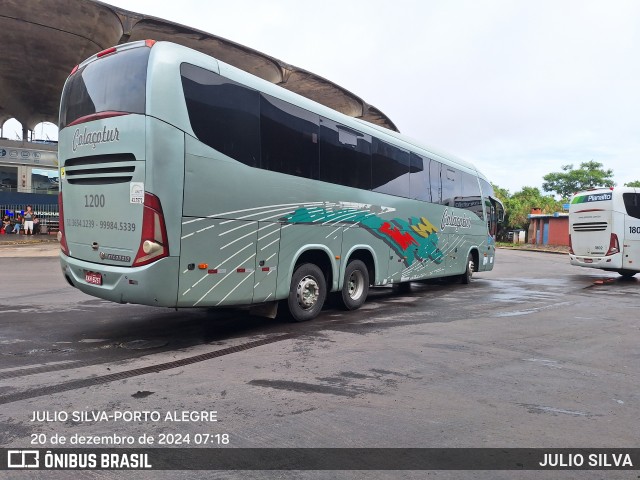 Colaço Turismo e Fretamento 1200 na cidade de Porto Alegre, Rio Grande do Sul, Brasil, por JULIO SILVA. Número da foto: #12661775.