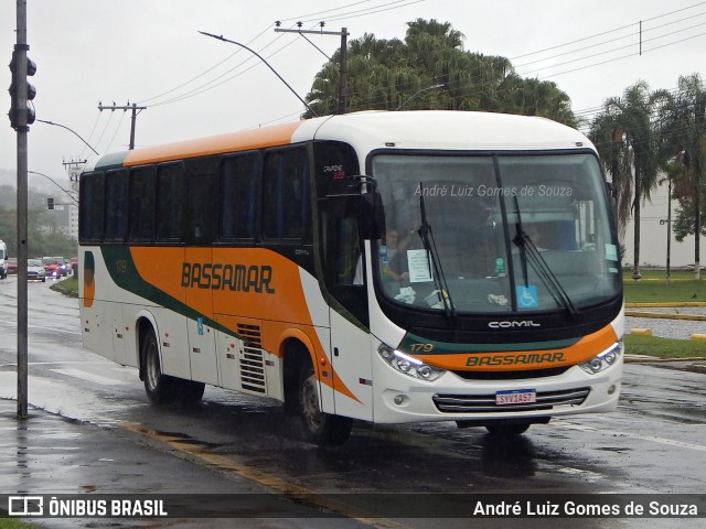 Viação Bassamar 179 na cidade de Juiz de Fora, Minas Gerais, Brasil, por André Luiz Gomes de Souza. Número da foto: #12661953.