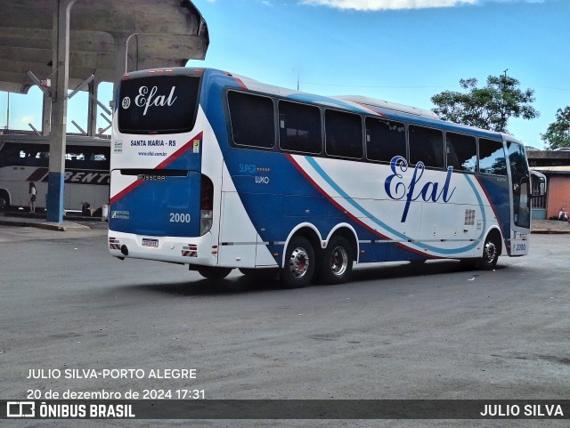 Efal - Expresso Faxinalense Ltda. 2000 na cidade de Porto Alegre, Rio Grande do Sul, Brasil, por JULIO SILVA. Número da foto: #12659997.