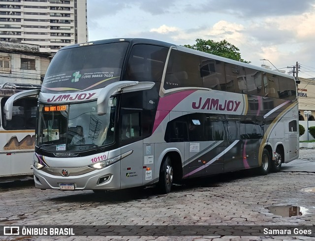 Viação Jam Joy 10119 na cidade de Belém, Pará, Brasil, por Samara Goes. Número da foto: #12661980.