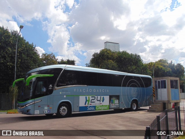 Viação Garcia 82105 na cidade de Curitiba, Paraná, Brasil, por GDC __39AM. Número da foto: #12660063.