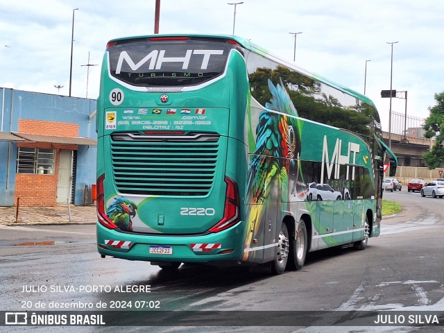 MHT Turismo 2220 na cidade de Porto Alegre, Rio Grande do Sul, Brasil, por JULIO SILVA. Número da foto: #12661663.