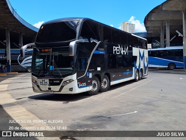 Empresa de Ônibus Nossa Senhora da Penha 64005 na cidade de Porto Alegre, Rio Grande do Sul, Brasil, por JULIO SILVA. Número da foto: #12662362.
