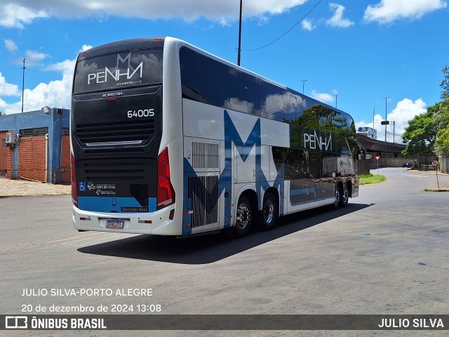Empresa de Ônibus Nossa Senhora da Penha 64005 na cidade de Porto Alegre, Rio Grande do Sul, Brasil, por JULIO SILVA. Número da foto: #12662360.