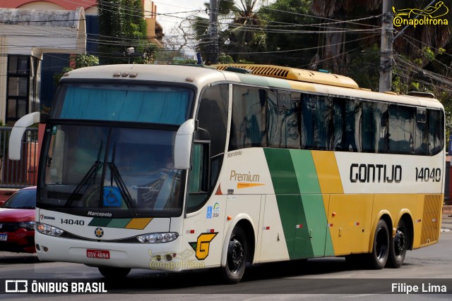Empresa Gontijo de Transportes 14040 na cidade de Feira de Santana, Bahia, Brasil, por Filipe Lima. Número da foto: #12664415.