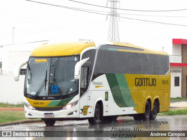 Empresa Gontijo de Transportes 19675 na cidade de Pirapora, Minas Gerais, Brasil, por Andrew Campos. Número da foto: #12664532.