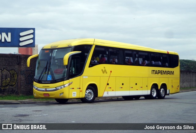 Viação Itapemirim 60811 na cidade de São Paulo, São Paulo, Brasil, por José Geyvson da Silva. Número da foto: #12663549.