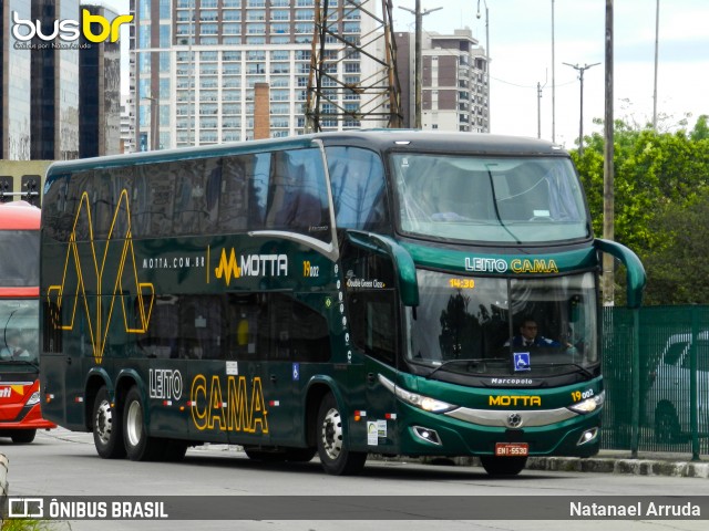 Viação Motta 19002 na cidade de São Paulo, São Paulo, Brasil, por Natanael Arruda. Número da foto: #12664571.
